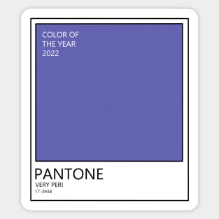 VERY PERI PANTONE Sticker